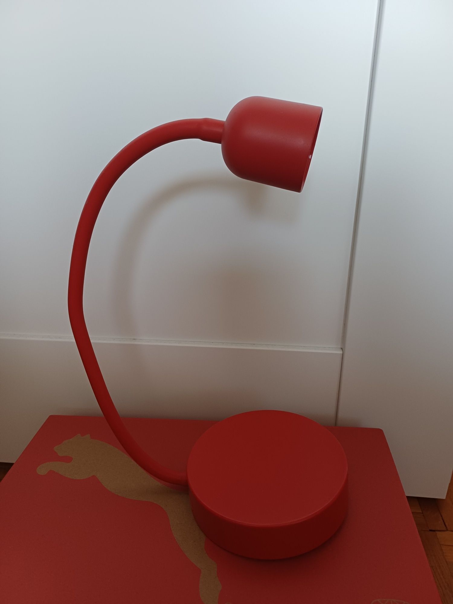 Lampka Ikea led czerwona
