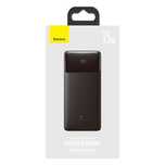 Baseus Bipow powerbank z wyświetlaczem 10000mAh 15W czarny