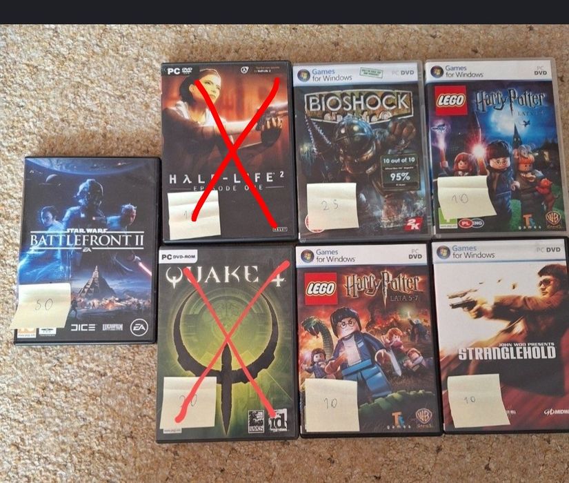 Różne gry ma PC, zapraszam.