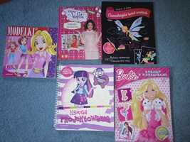 Książki Barbie Wróżki Little Pony Modelki Violetta