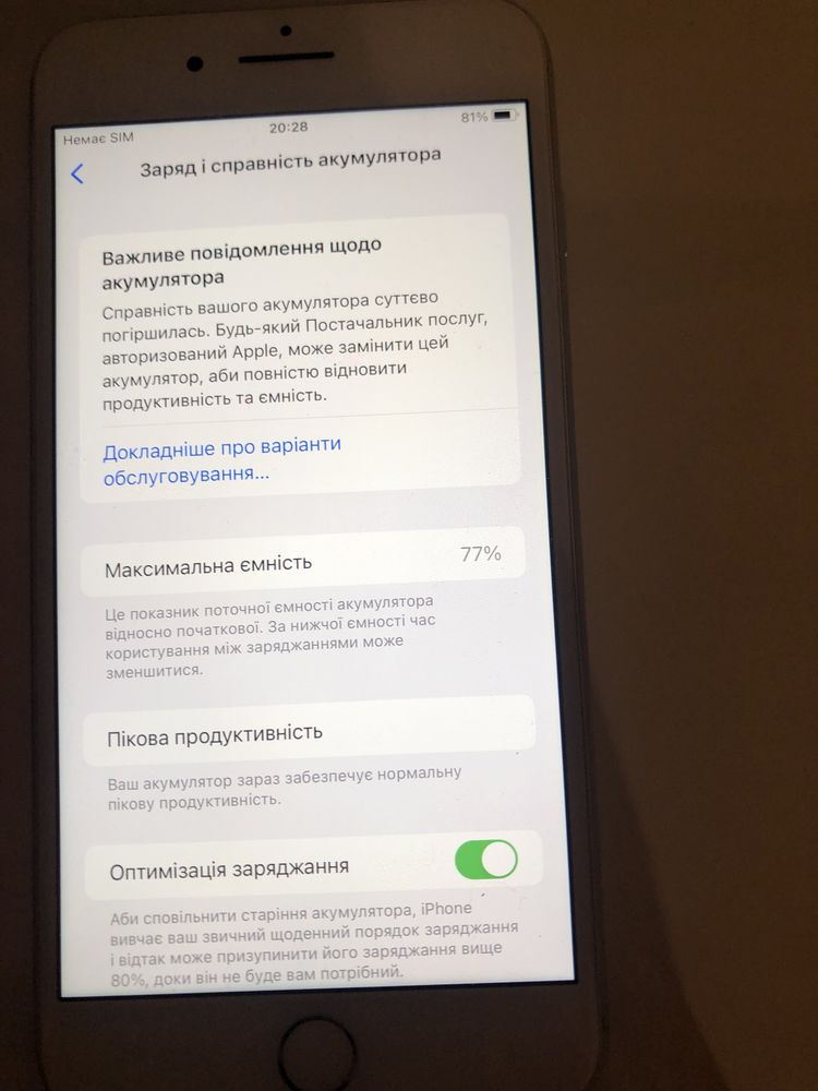 Smartfon Iphone 8Plus