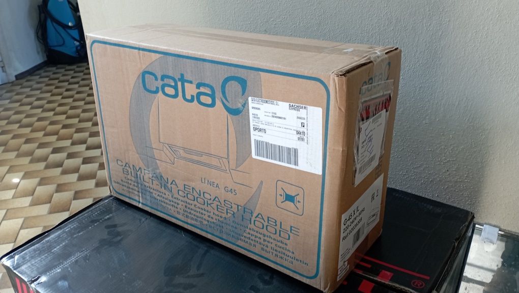 Exaustor novo marca Cata ainda embalado