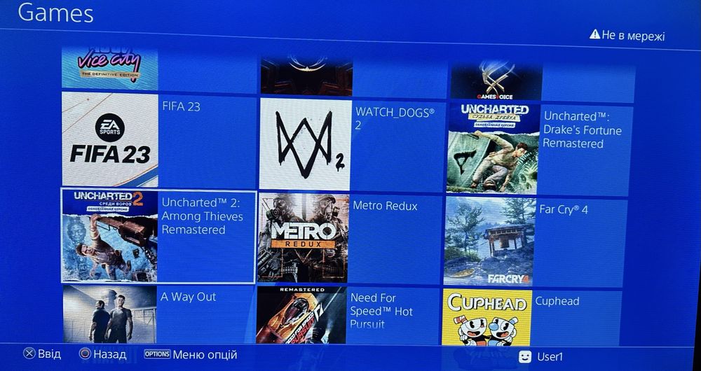 Playstation 4 slim 1TB 11.00 GoldHen