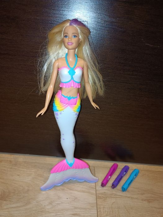 Barbie syrenka Dreamtopia do malowania