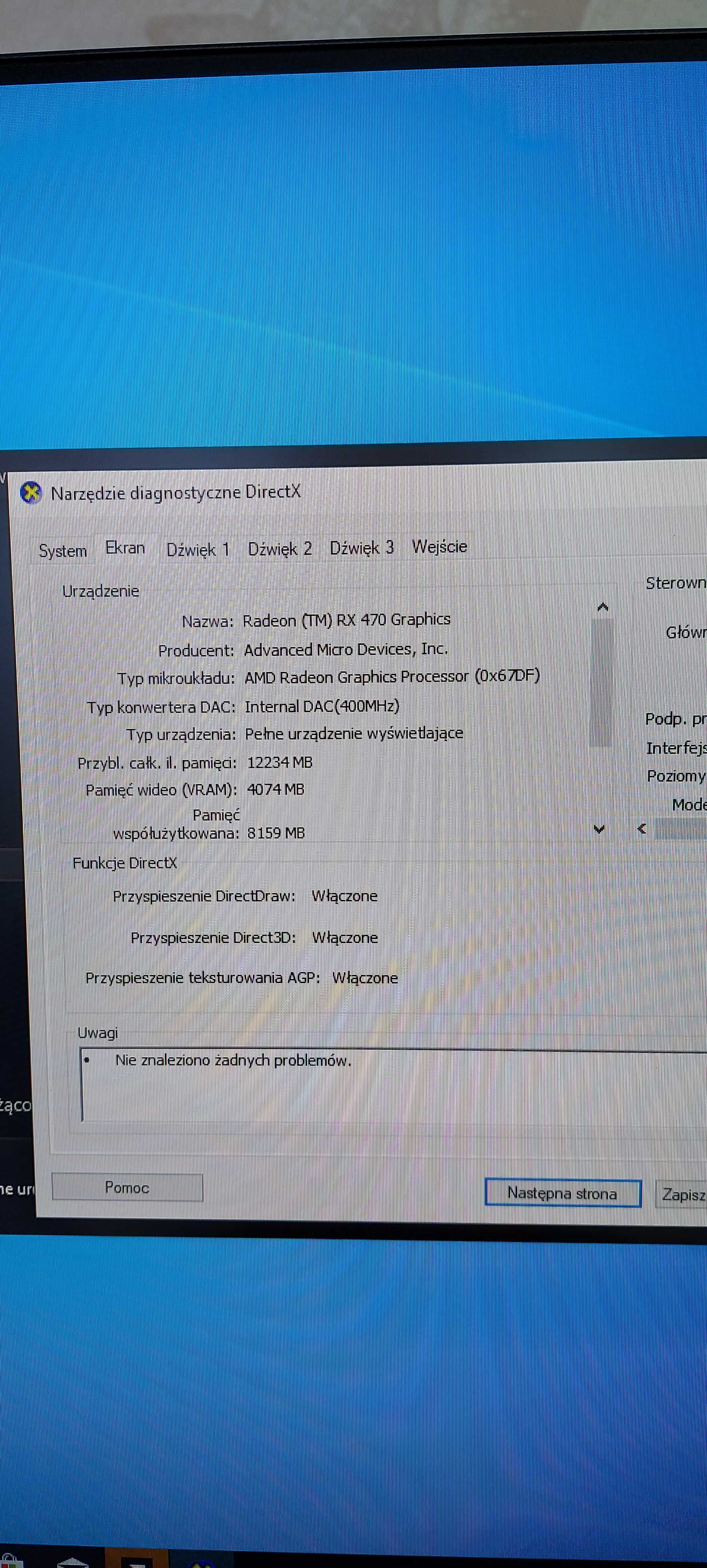 Komputer PC gaming i5-9600K Radeon RX 470 4 GB SSD
