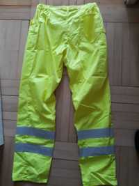 Spodnie robocze letnie- żółte ostrzegawcze XL