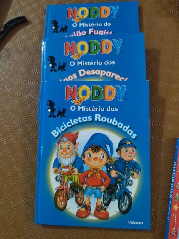 Lote de livros do Noddy