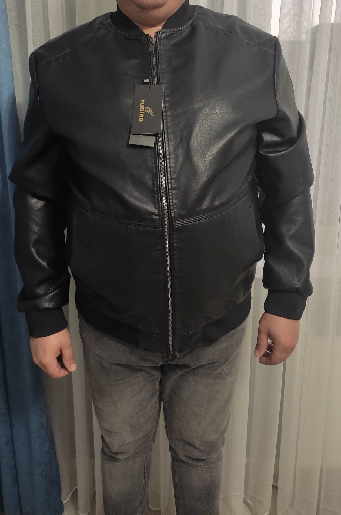 Новая куртка из экокожи 62 размер