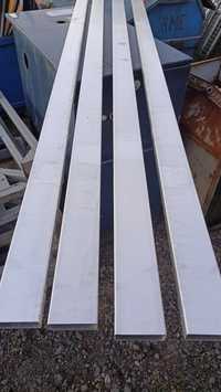 Profil aluminiowy 77mmx25mm 305cm burty konstrukcja płot półki zabudow