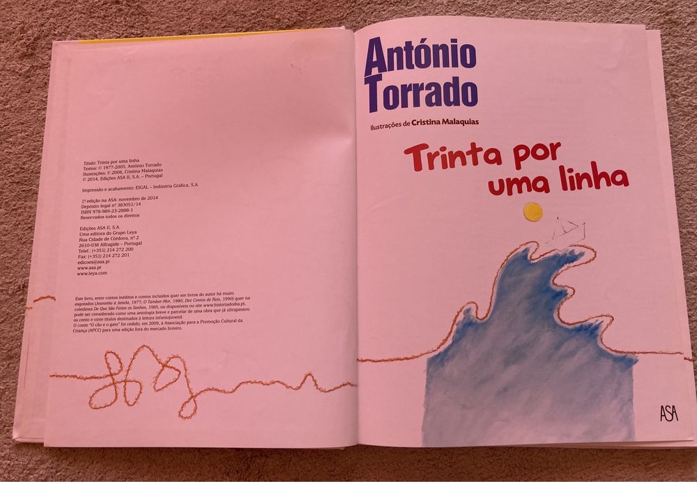 Livro “ Trinta por uma linha”