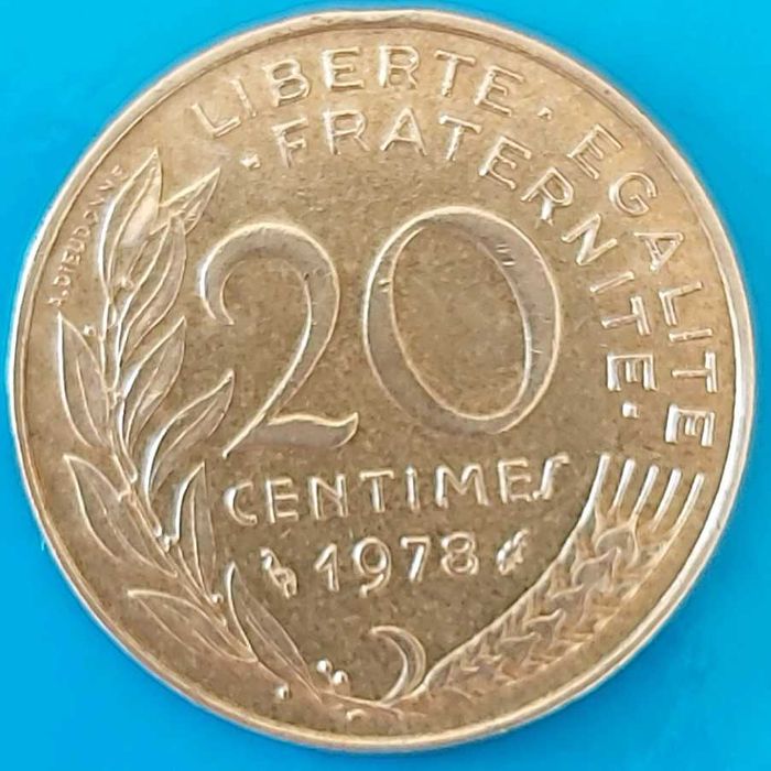 20 Cêntimos de 1978 de França