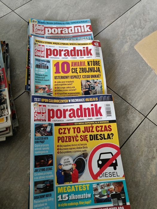 Auto Świat poradnik 2016, 2017,2018, 2012, 2015, 2019