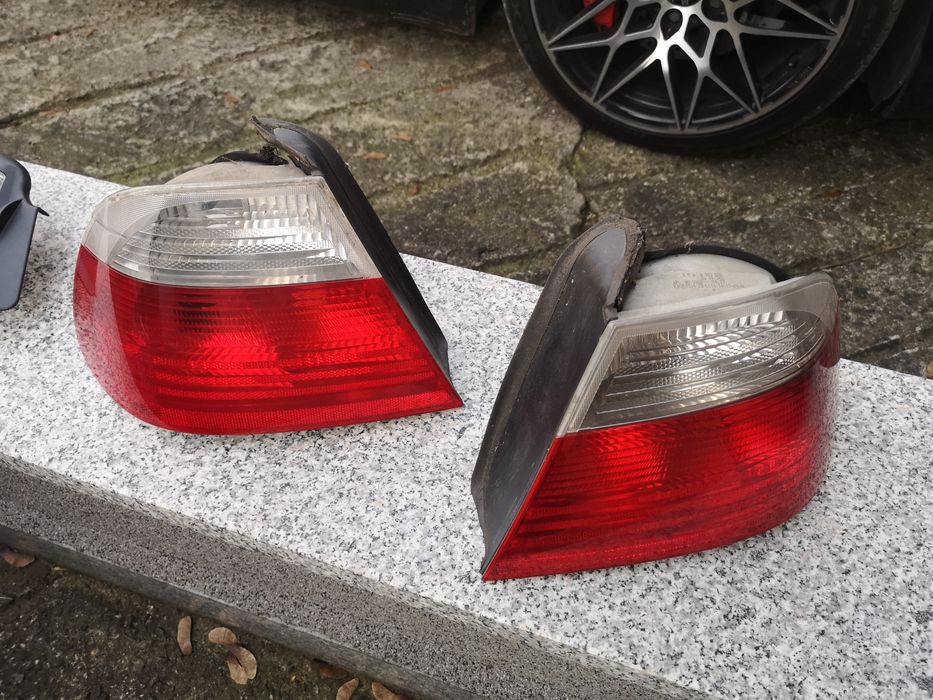 Bmw e46 tylne lampy coupe oryginał lewa prawa