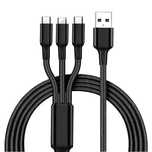 3w1 Kabel USB do Ładowania Telefonów – IDEALINK