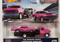 Hot Wheels Premium Team Transport 68 Dodge Dart Horizon Hauler