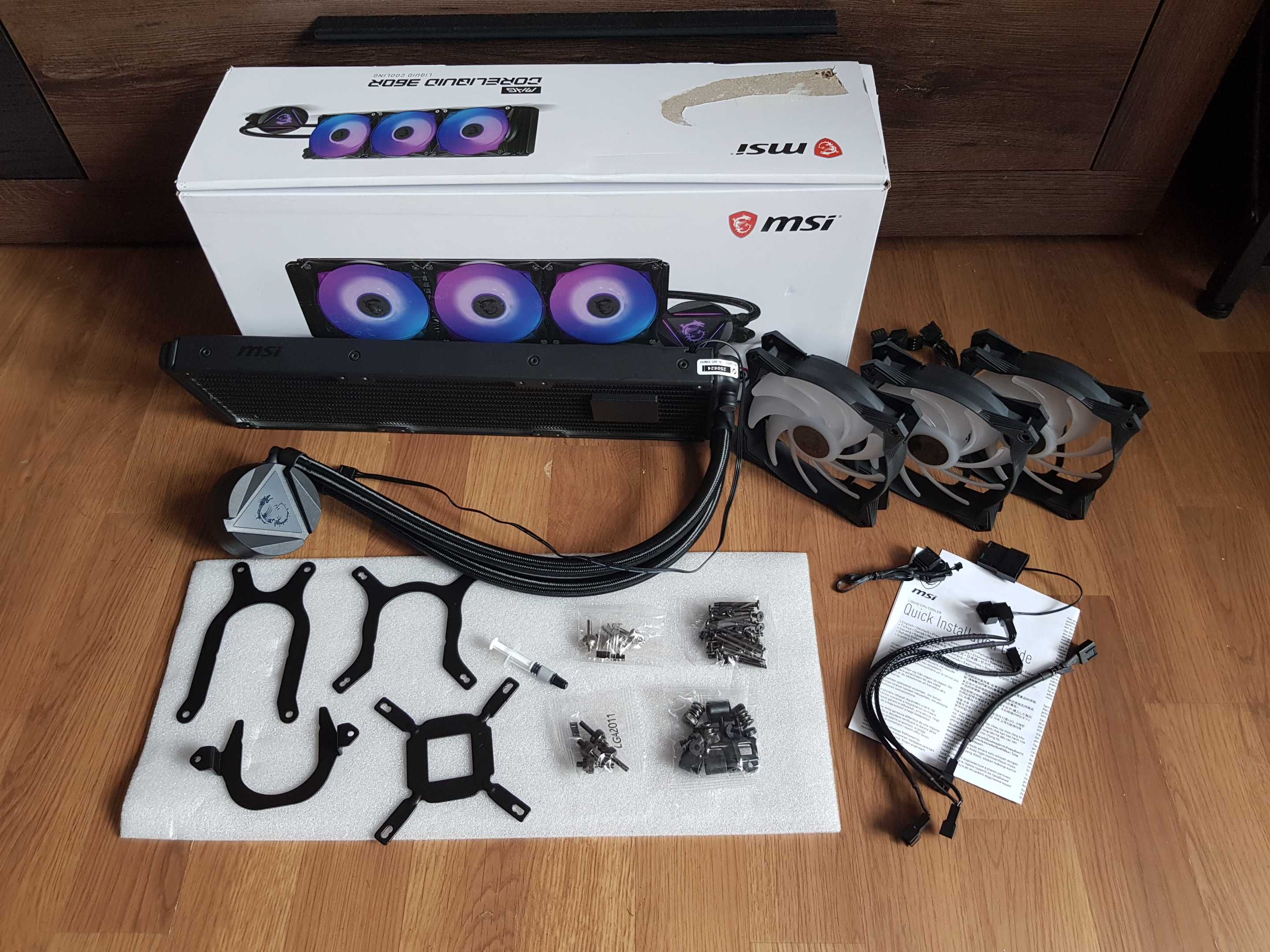 MSI Mag CoreLiquid 360R AIO Chłodzenie wodne