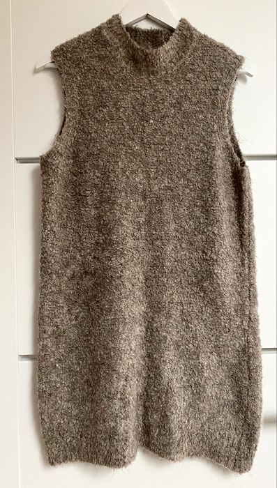 Pieces dzianinowa kamizelka wełna L