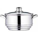 Parowar KitchenCraft ze stali nierdzewnej do zdrowego gotowania