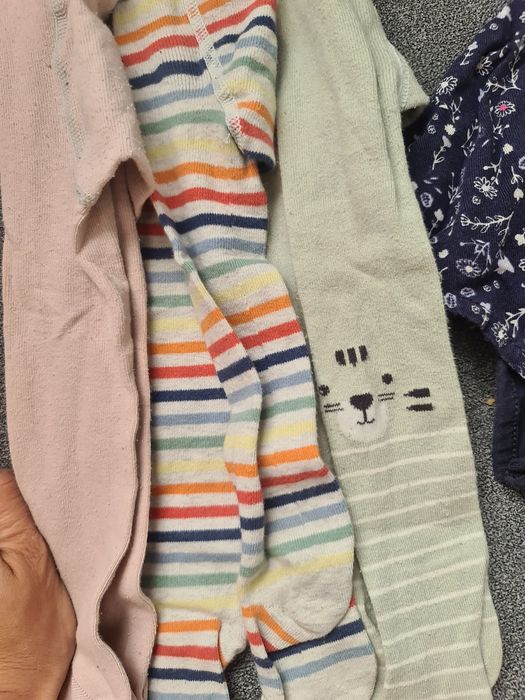 Zestaw ubranek na jesień, zimę dla dziewczynki rozmiar 68