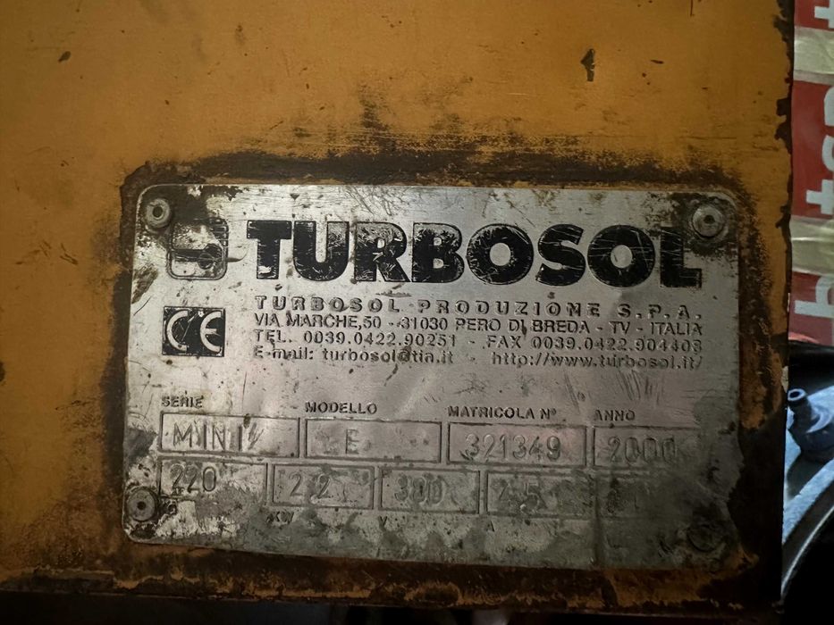 Máquina reboco tradicional