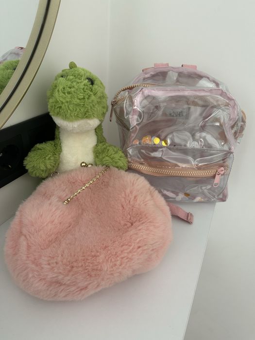 Сумочка рбкзачок прозорий вграшка