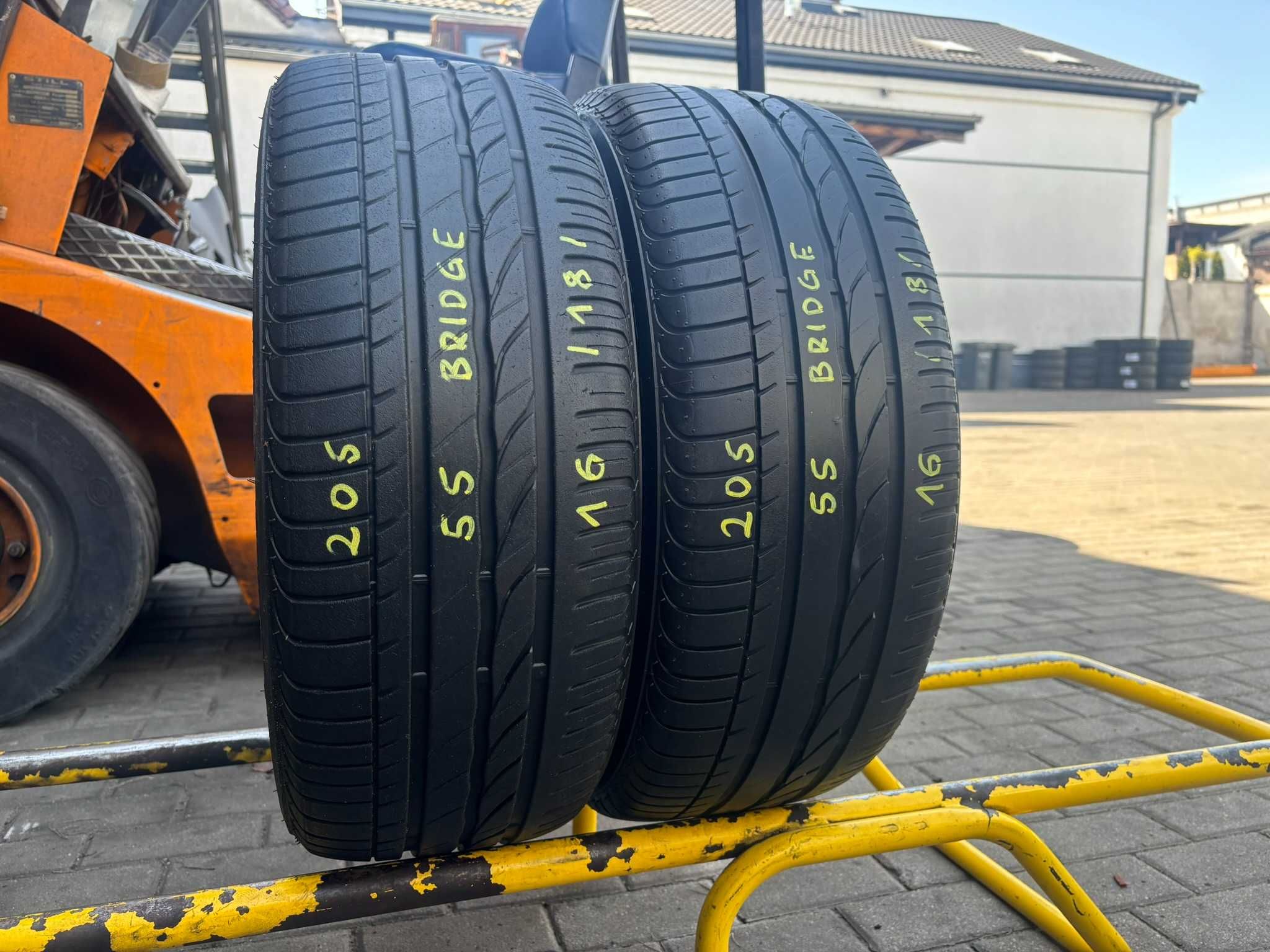 2X OPONY LETNIE 205/55R16 91W Bridgestone Turanza ER300A * 5.5MM 2018R