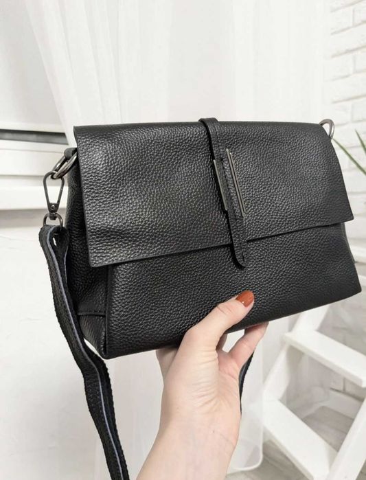 Сумка жіноча шкіряна на 2 ручки