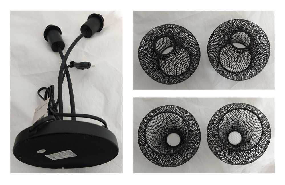 Eglo wrington candeeiro de mesa, preto (317)