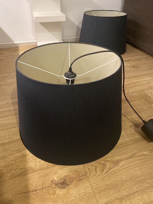 Lampa ikea czarna