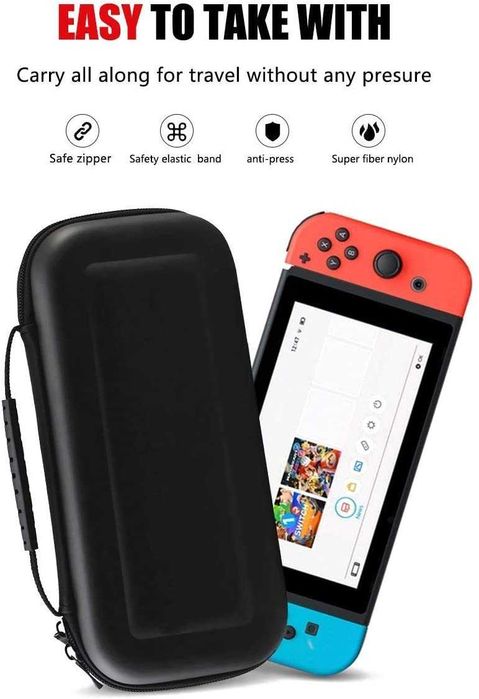 ЗНИЖКА! Nintendo Switch 4 в 1 Захисний Чохол Кейс Case/Скло! Якість