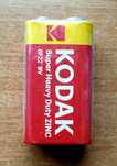 Bateria Kodak super heavy duty 9V Cena za 3 sztuki