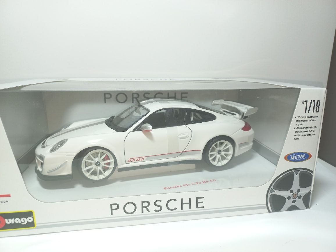 Bburago Porsche GT3 RS 4.0,skala 1:18