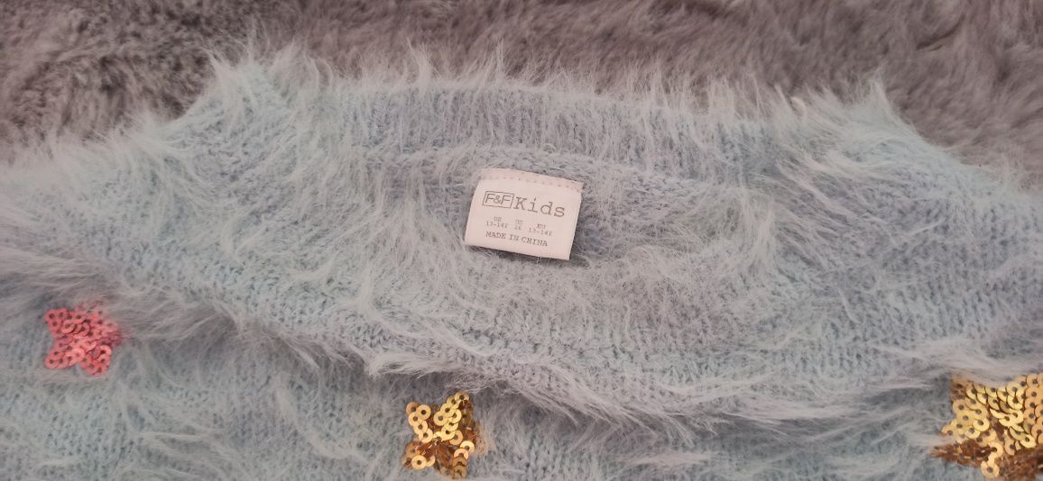Sweter ciepły jednorożec