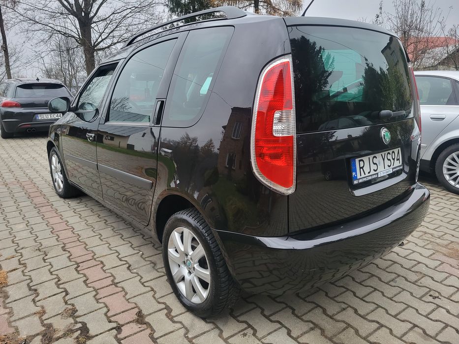 Skoda Roomster 1.9TDI 105KM, jasne wnetrze, panorama, bez rdzy, OKAZJA