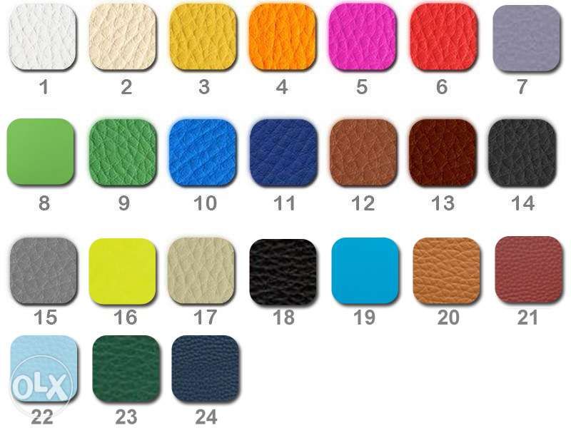 Pufy-Pufa OKRĄGŁA 40' lub 30' na nózkach chromowanych