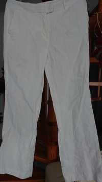 Spodnie lniane damskie H&M