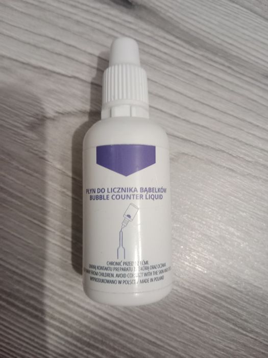 Sprzedam płyn do licznika bąbelków co².