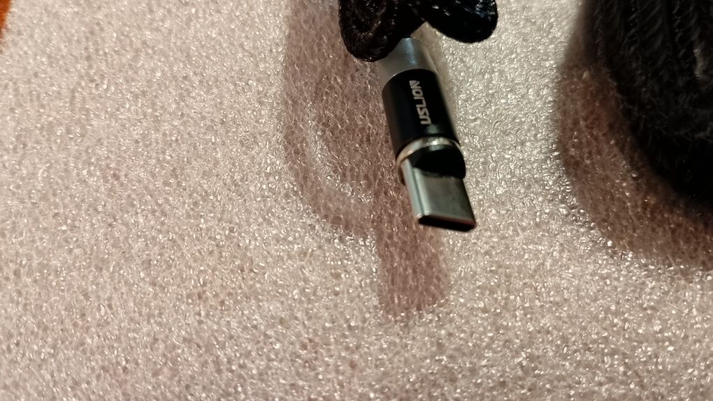 Магнітний кабель USLION зарядка для телефонів і електроніки MicroUSB,
