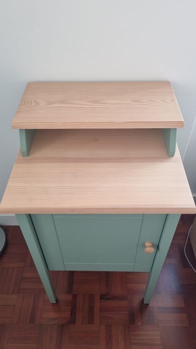 Ikea OLDERDALEN - mesa de cabeceira verde,