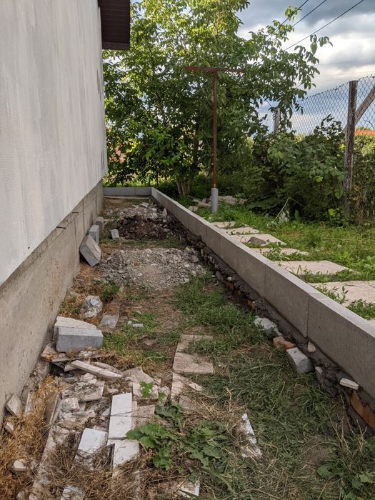 Вкладання бруківки,плитки тротуарної