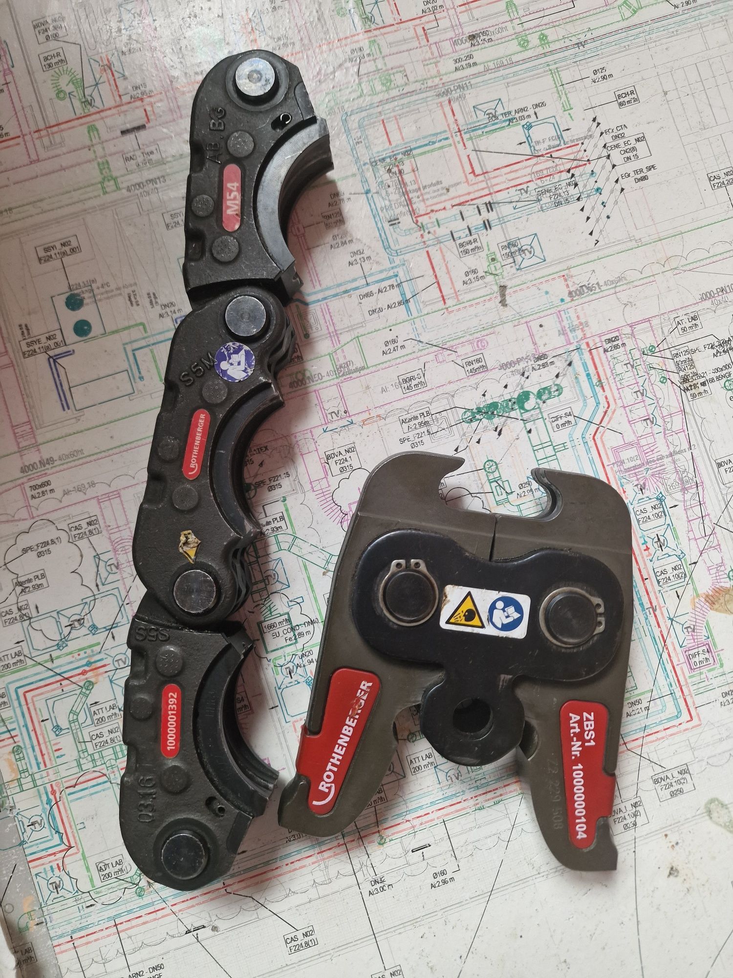 M54 + Adapter Rothenberger Ridgid Mapress Novopress Rems