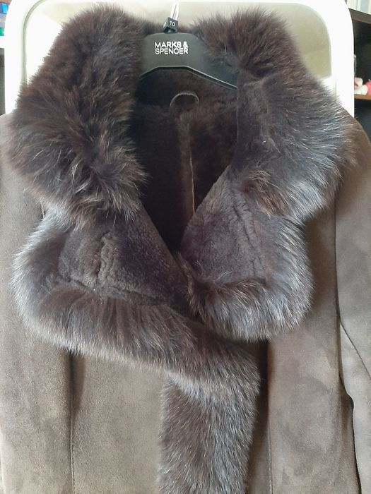 Дублёнка натуральная Zifo Donna элегантная теплая