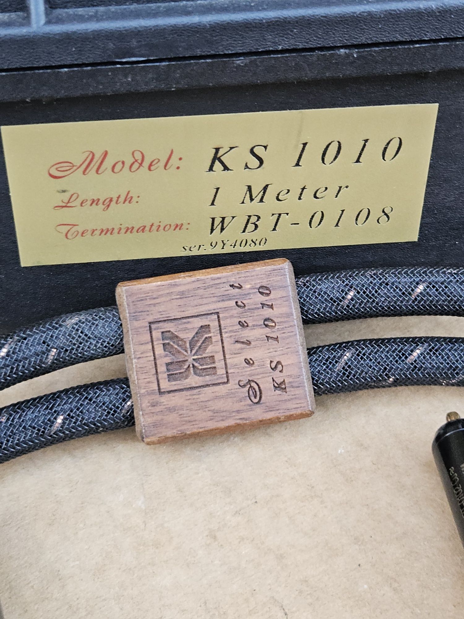 Kimber kable KS 1010 кабель RCA