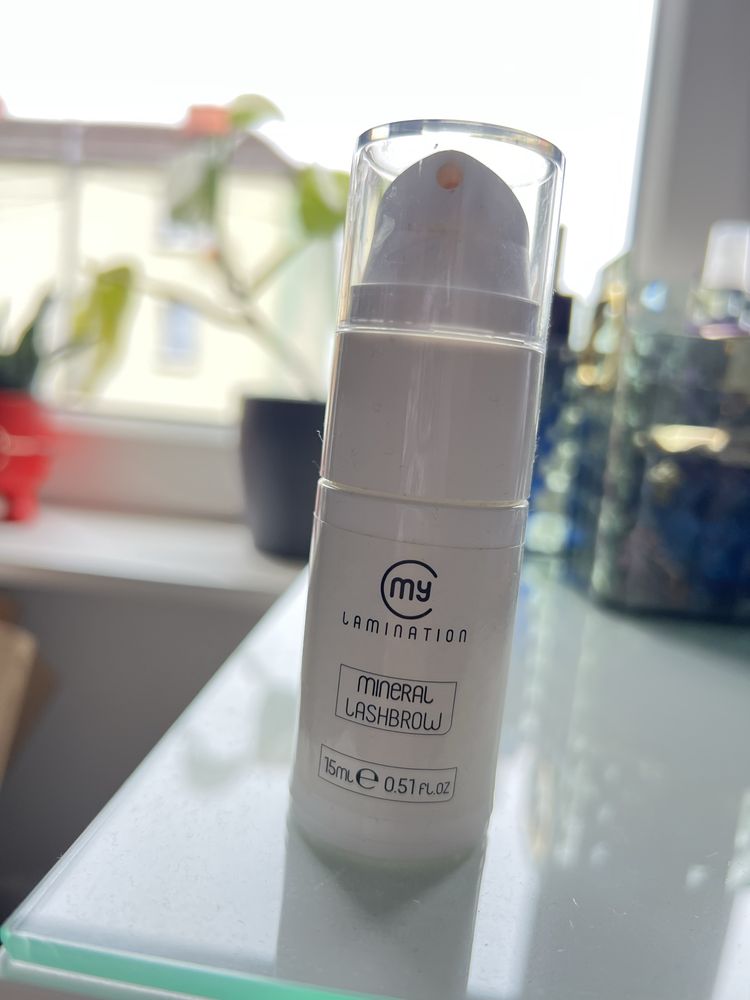Mineral Lash Brow maska odżywka BTX do brwi i rzęs My Lamination