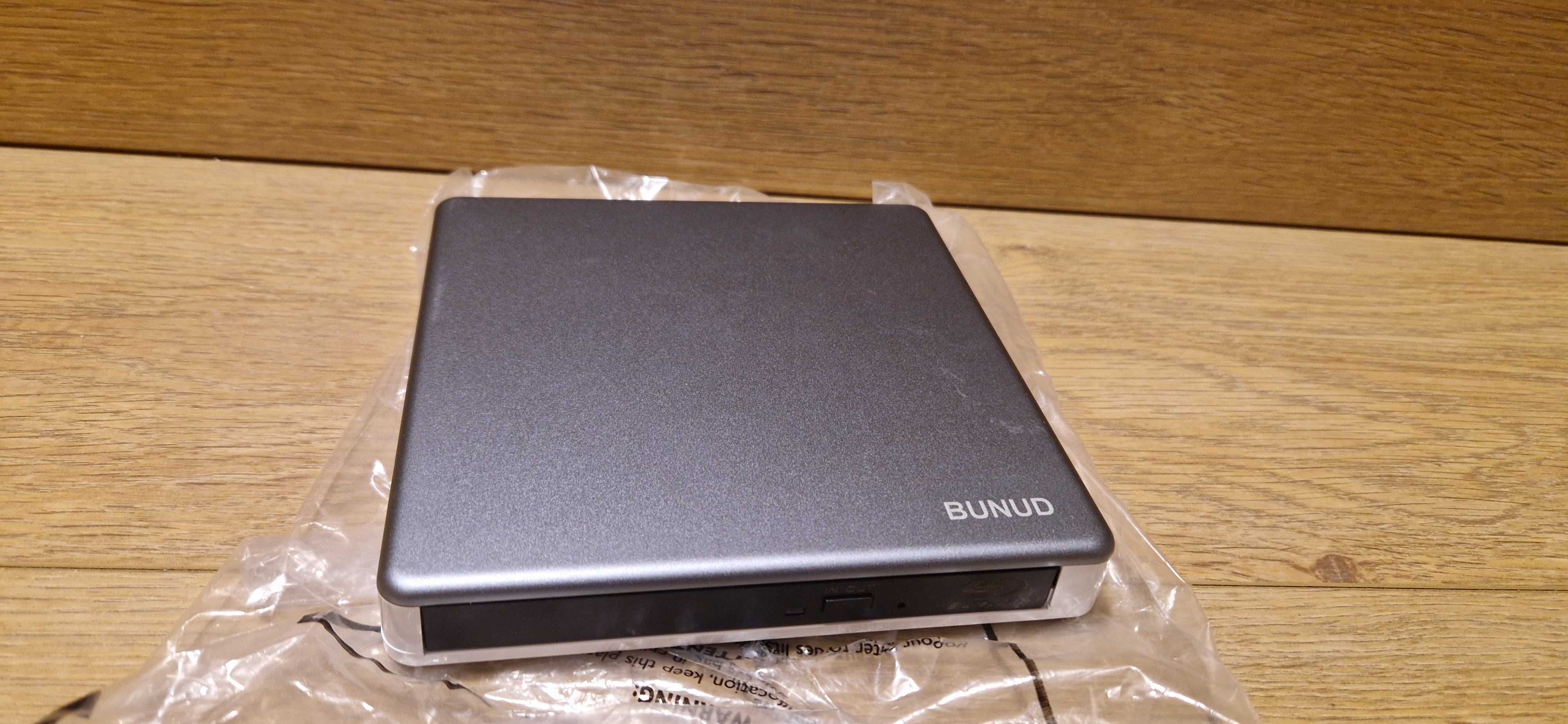 Zewnętrzny napęd Bunud Blu Ray DVD Blu ray Burner, USB 3.0 Type-C