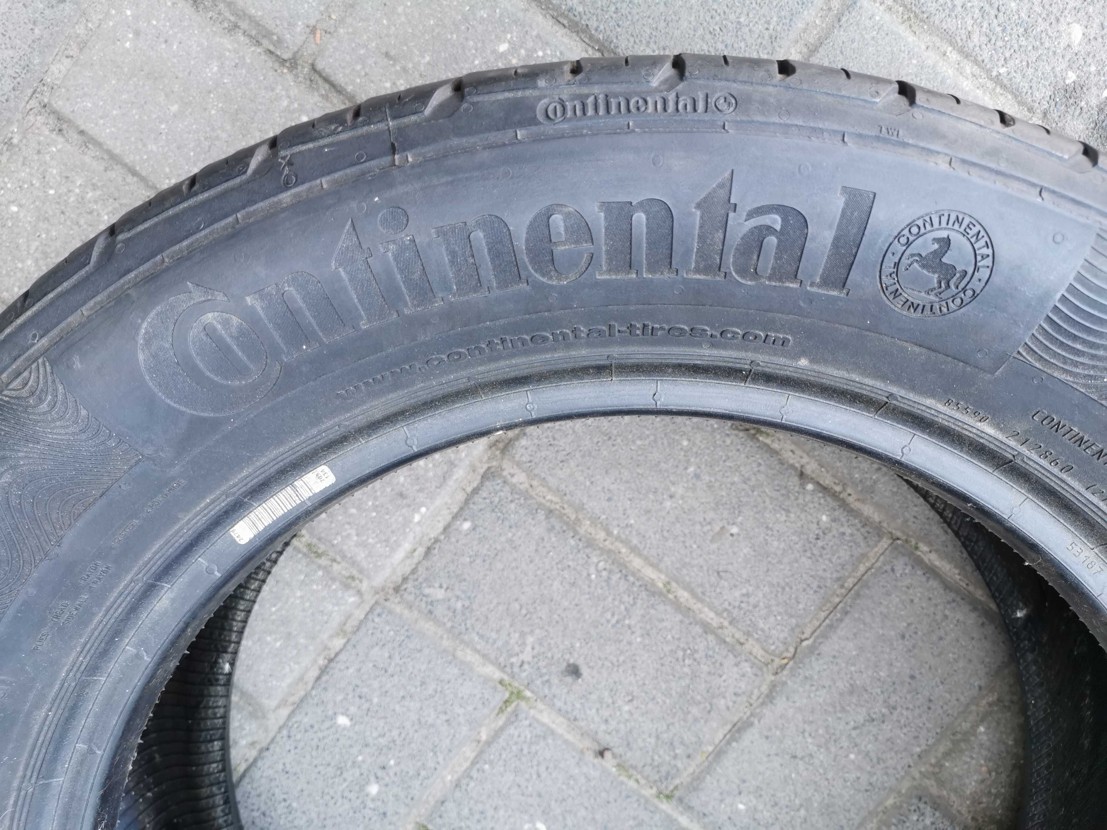 1x Continental PremiumContact 215/55r16 93W 6mm N3612