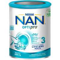 Суміш молочна NAN 3 Optipro для дітей (12 месяцев), 800 г