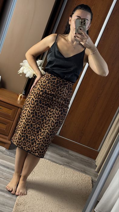 Леопардова спідниця розмір м