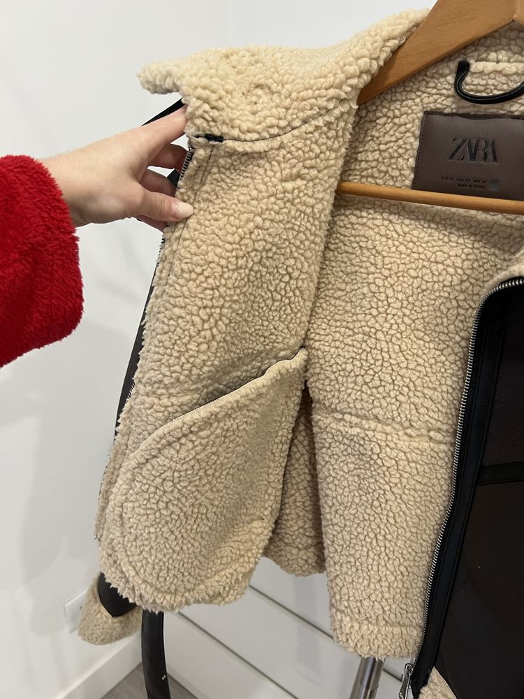 Blusão castanho Zara