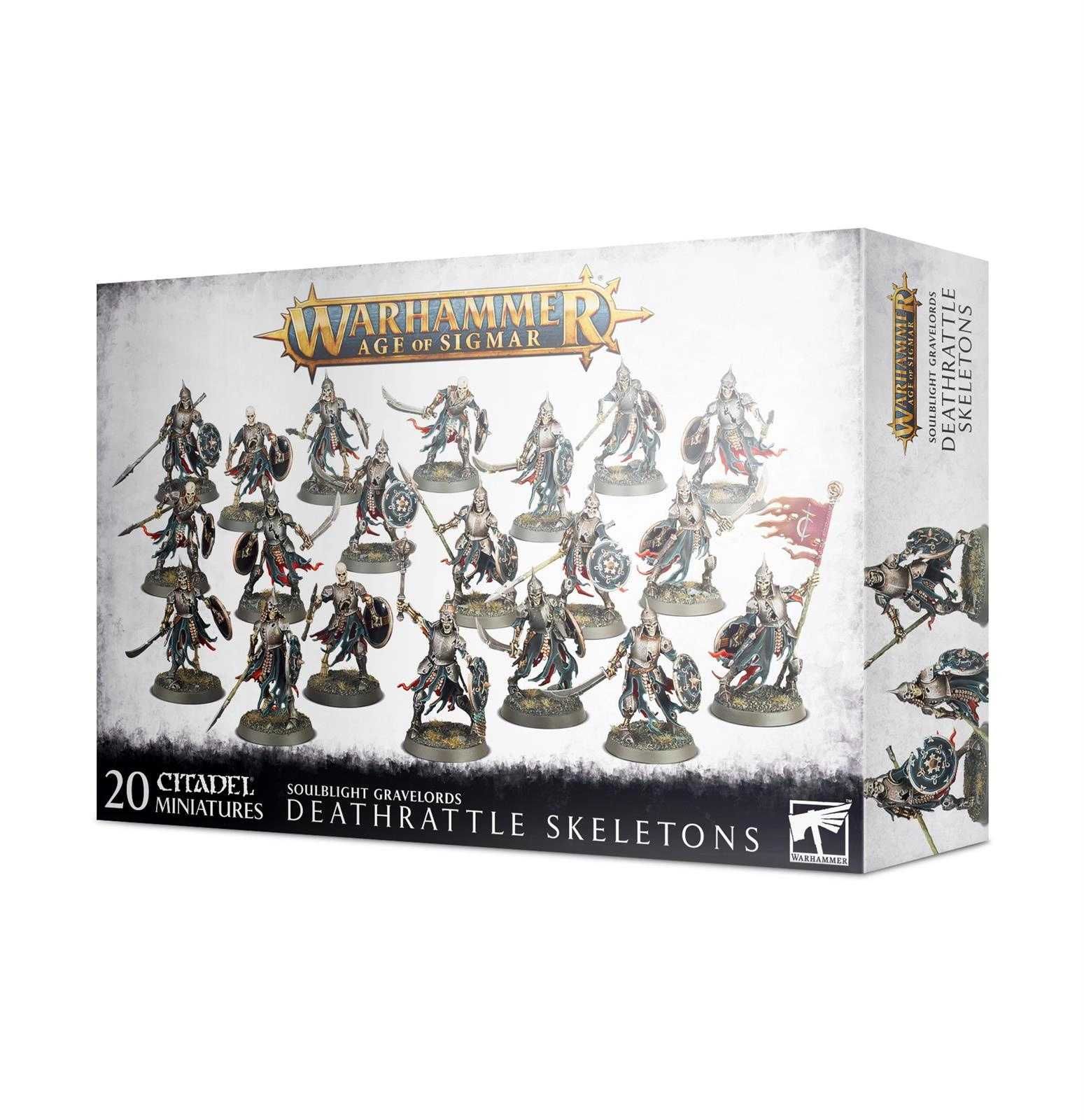 Deathrattle Skeletons - 20 szt. (nowe ) Warhammer Age of Sigmar